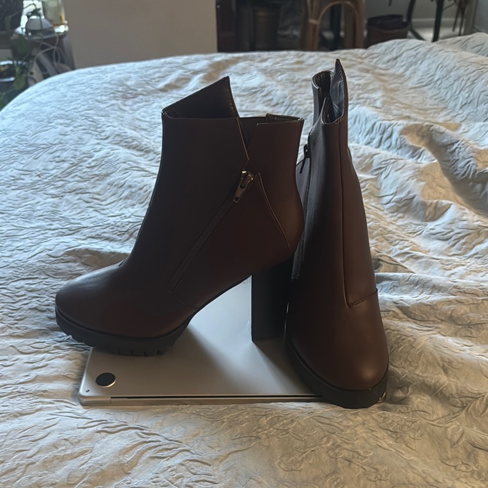 Brown Ankle Boots for Women